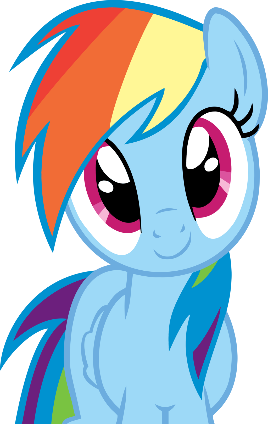 Rainbow Dash Full Hd Quality Wallpapers - My Little Pony Rainbow Dash (1024x1620)
