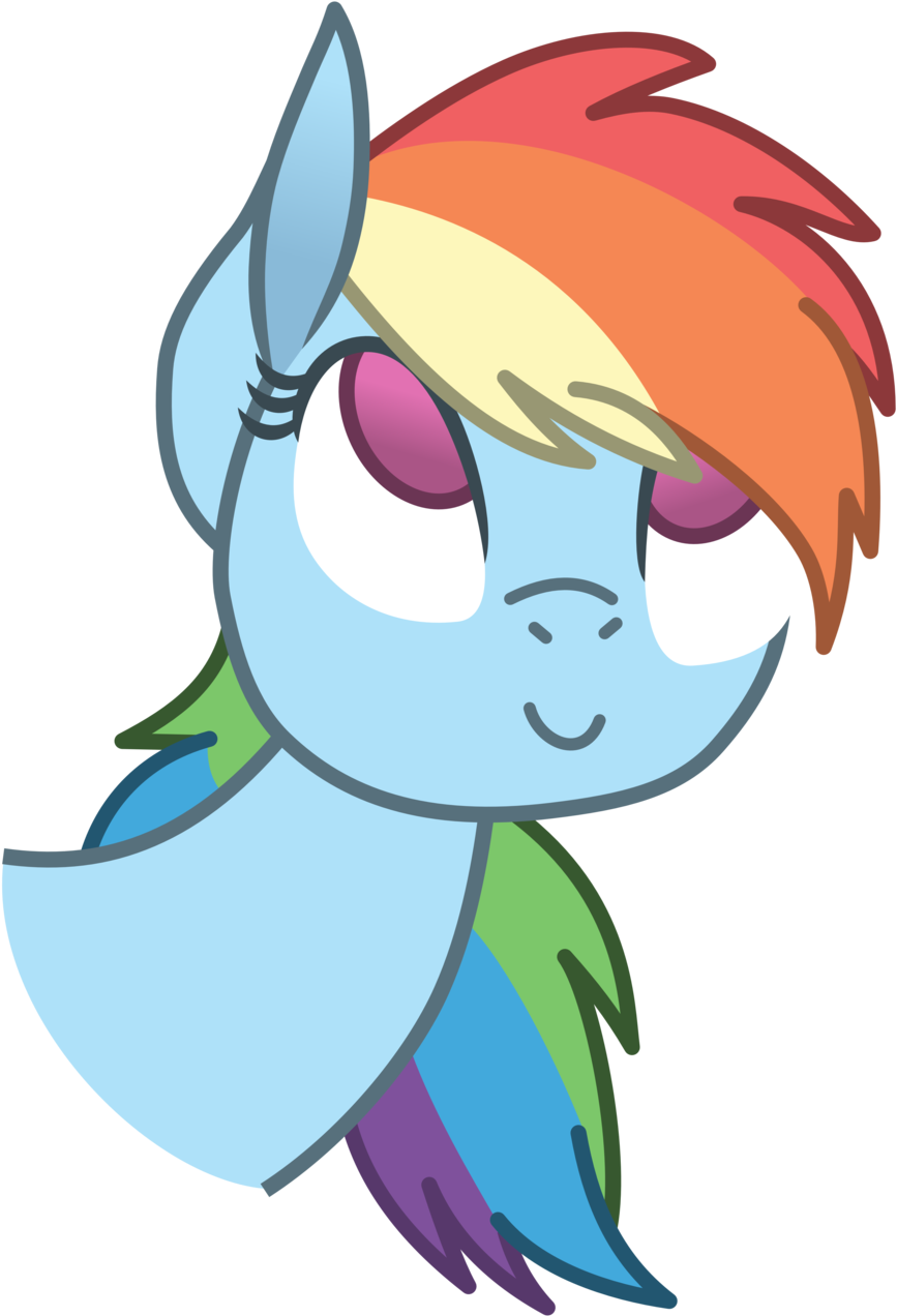 28 Collection Of Cute Rainbow Dash Drawing - Mlp Cute Rainbow Dash (1024x1365)