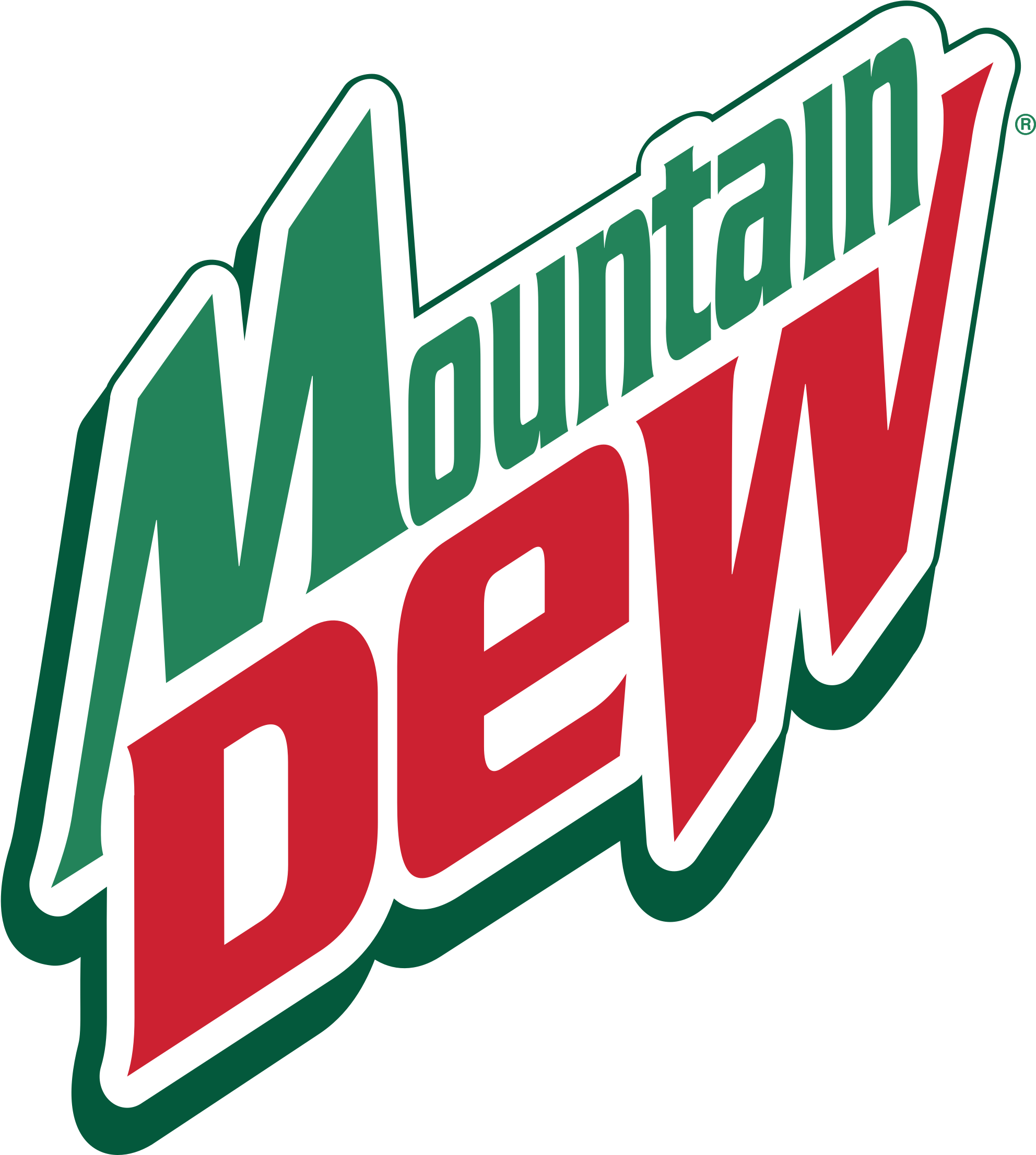 Mountain Dew Clipart Svg - Old Mountain Dew Logo (2400x2400)
