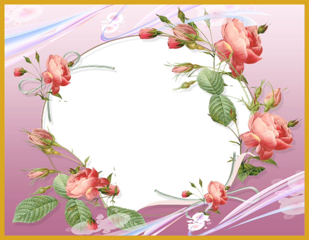 Rose Flower Rose Flower Frame Fascinating Pink Flower - Pardesi Shayari Urdu Sms (1054x820)