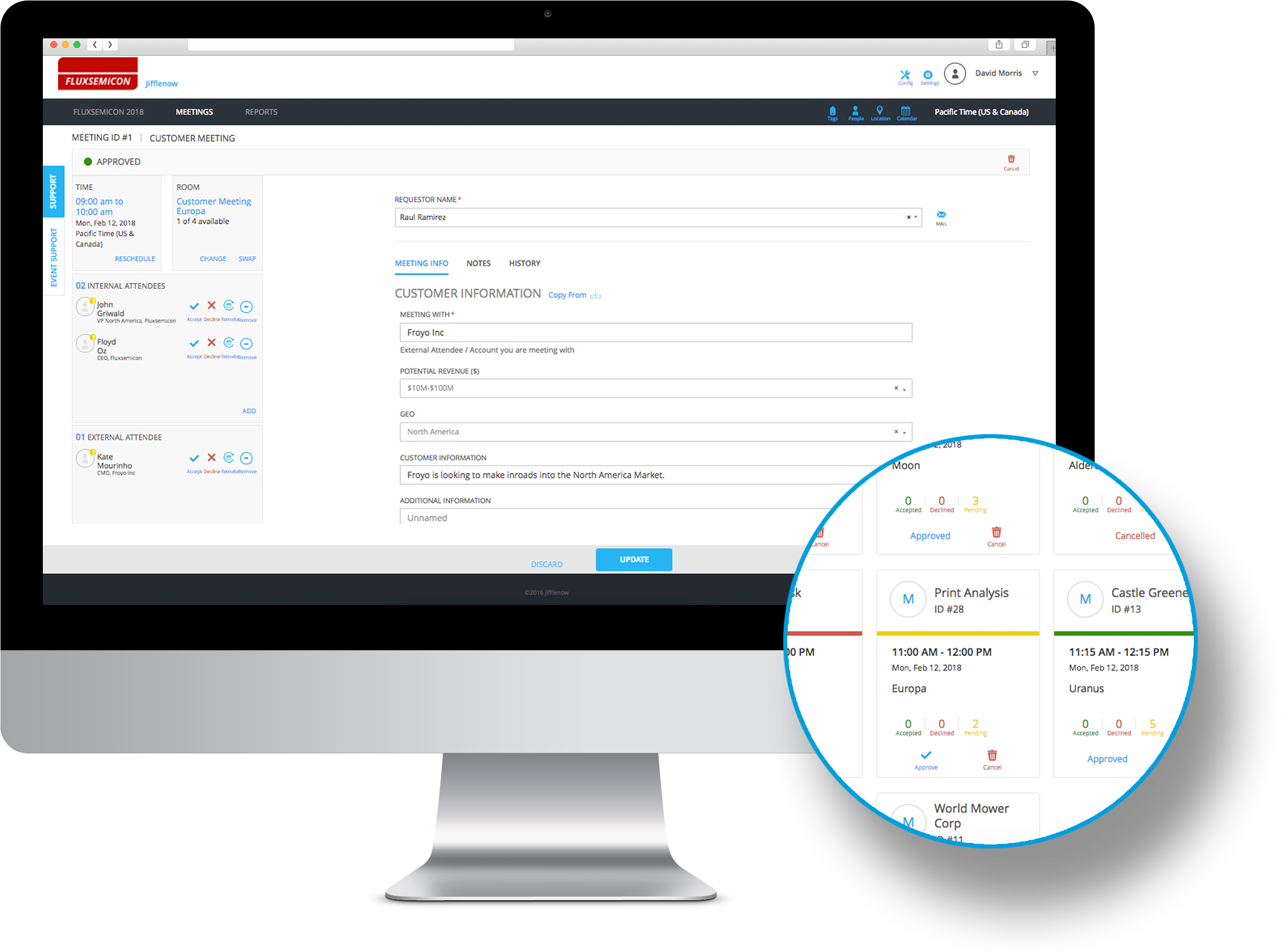 Reduce Manual Efforts To Book Meetings - Nbc Sports Regional Networks (3000x2169)