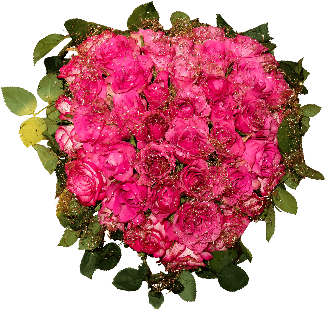 Flowers, Bouquet, Roses, Png, Isolated - Bukiet Kwiatów Png (1280x1144)