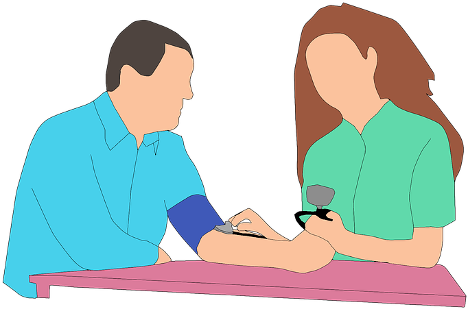 Male Nurse Pictures 29, Buy Clip Art - Mengukur Tekanan Darah Animasi (720x720)
