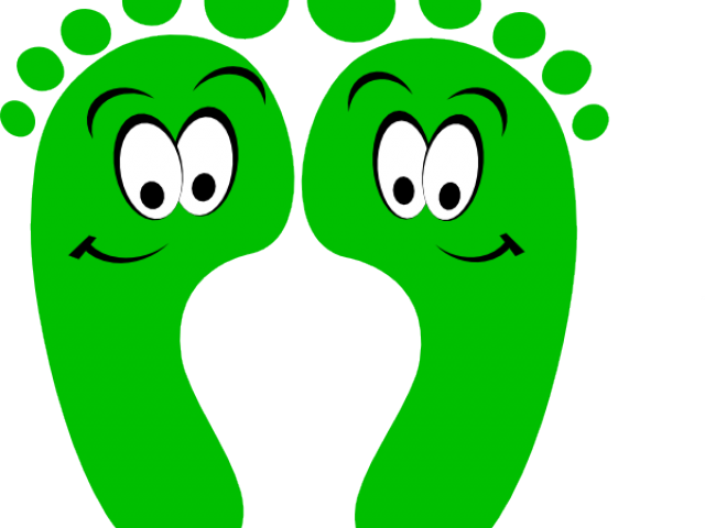 Baby Feet Clipart - Foot Cartoon (640x480)
