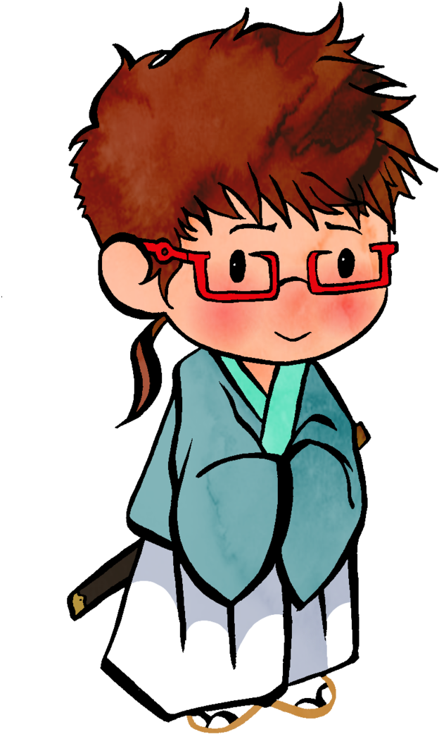 Fireshogunkrisuchiha Tigerlion-moikana Samurai Chibi - Drawing (1024x1324)