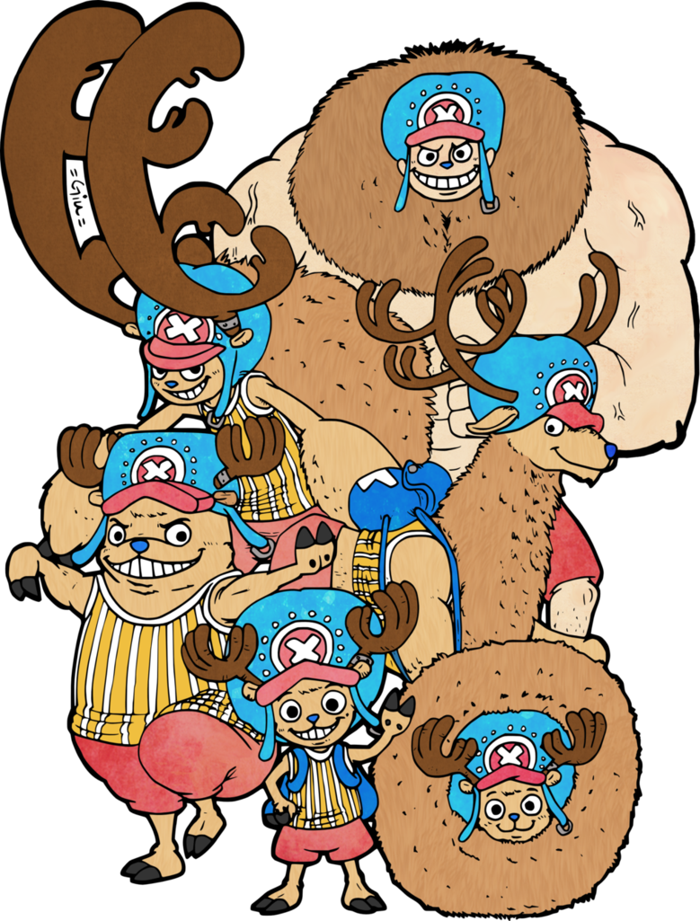 Chopper Points By Juliekarbon - One Piece Chopper Point (779x1025)