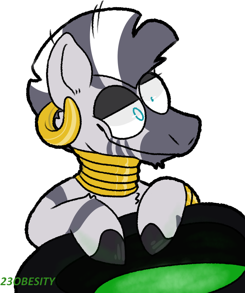 23obesity, Cauldron, Female, Safe, Simple Background, - Cartoon (827x967)