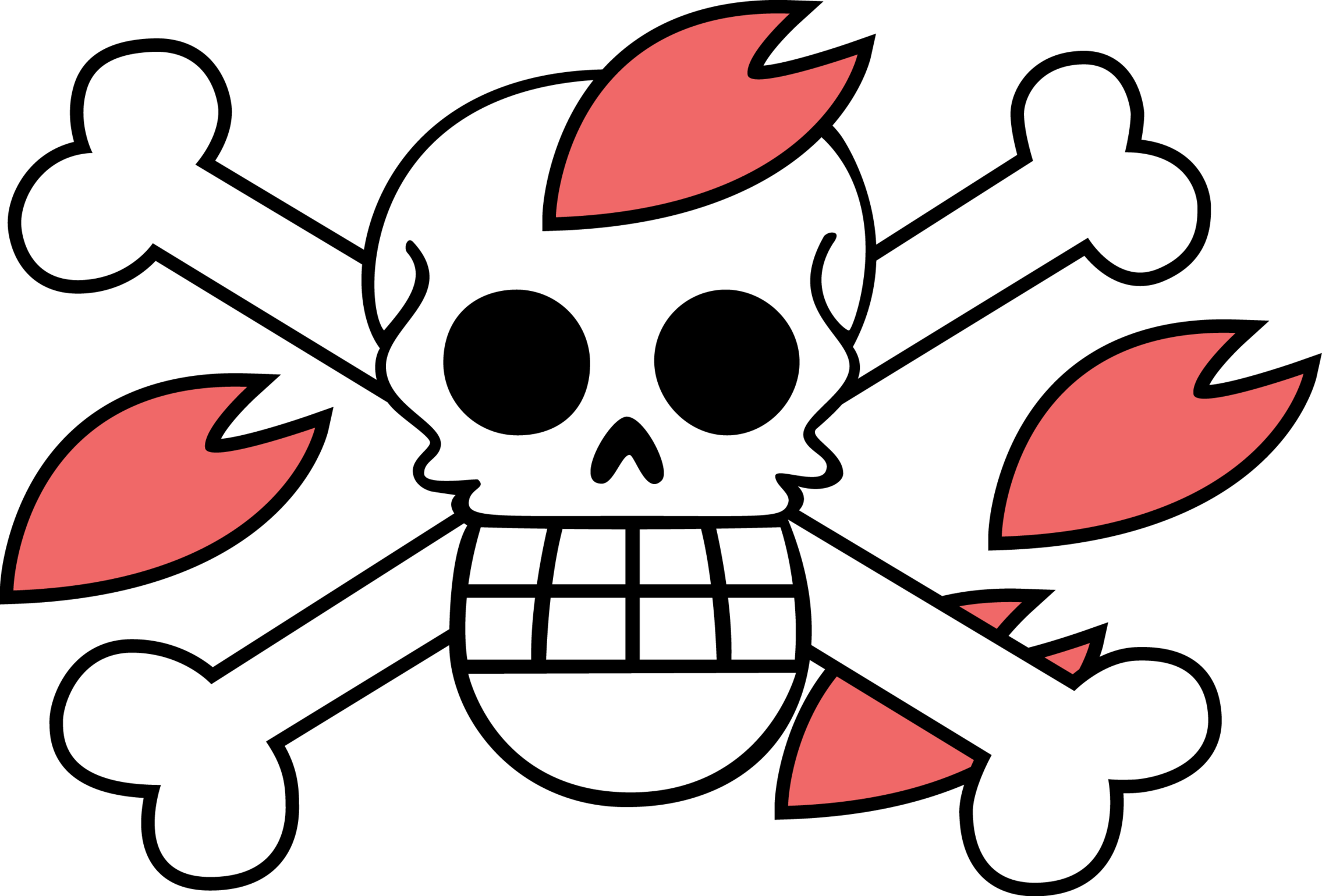 Chopper's Flag By Zerocustom1989 - One Piece Chopper Jolly Roger (2271x1540)
