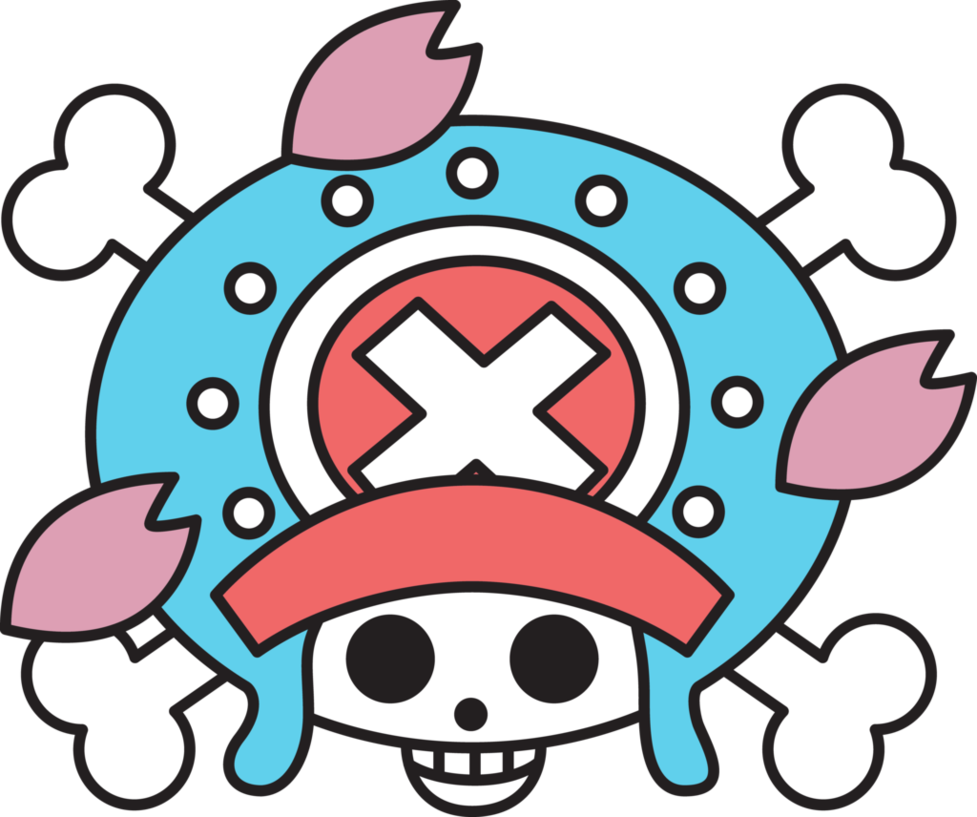 Flag Chopper 2 V - One Piece Chopper Jolly Roger (977x817)