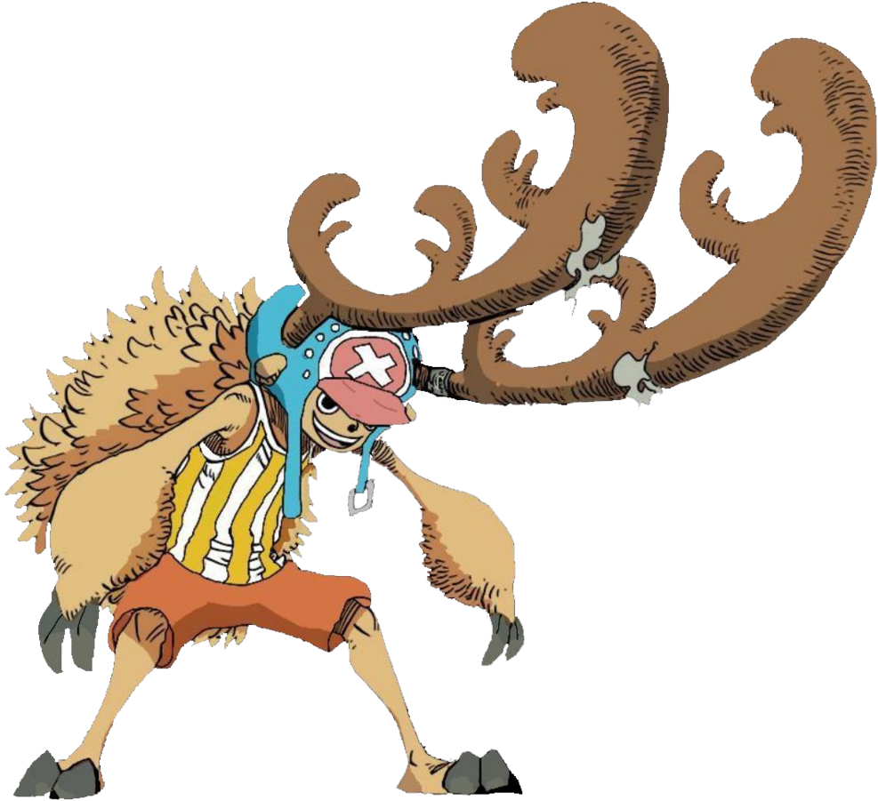 Chopper Horn Point By Ulisestakashi777 - Tony Tony Chopper Horn Point (1024x925)
