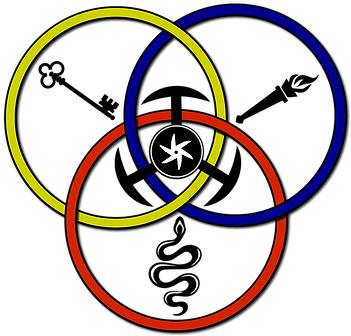 The Strength Of Hecate's Cauldron Of Mississippi Is - Knot Theory Links (389x361)