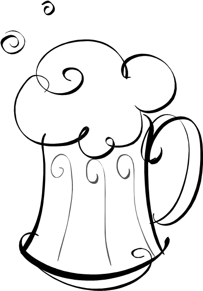 Overall, On This Visit, The Golden Broomstick Rated - Line Art (419x614)