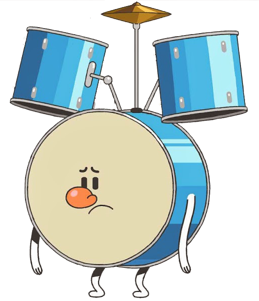 Drumkitguy - Amazing World Of Gumball Drum (517x599)