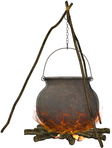 Cauldron-011 - Cauldron Transparent (375x480)