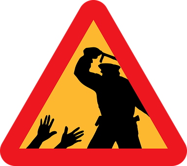 Adult Content Safesearch Police Brutality Warning Violence - Police Brutality Clip Art (383x340)