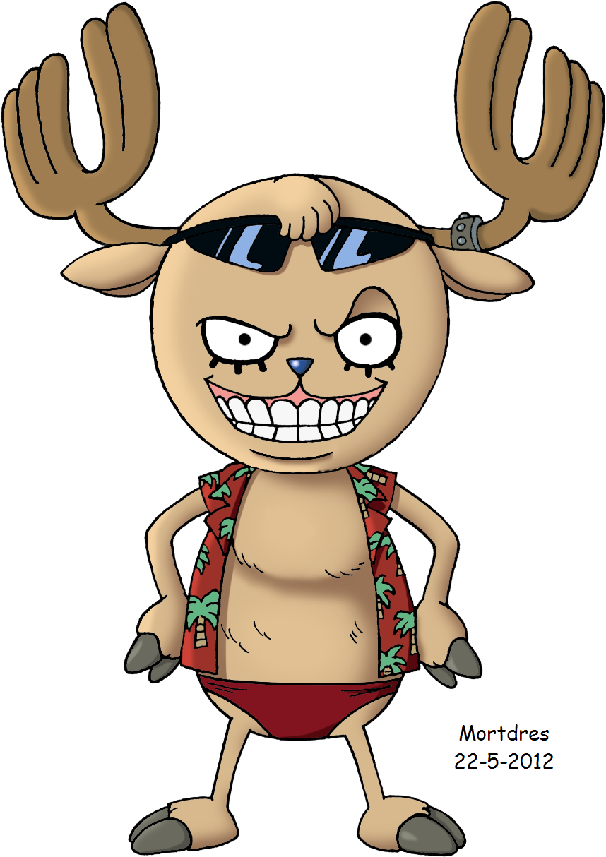 Franky Chopper By Mortdres Franky Chopper By Mortdres - Franky X Chopper (863x1224)