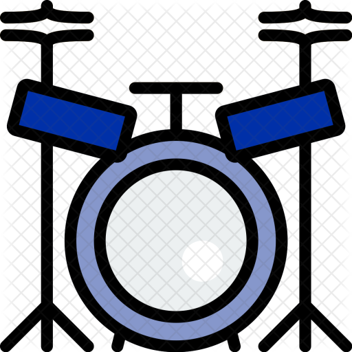 Drum, Set, Instrument, Music, Play, Sound, Entertainment - Drum File Icon (512x512)