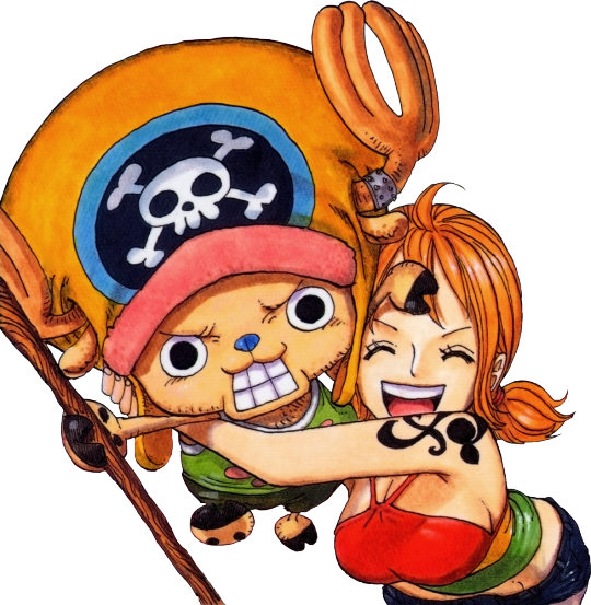 Tony-tony Chopper, Nami - One Piece Strong World (540x553)
