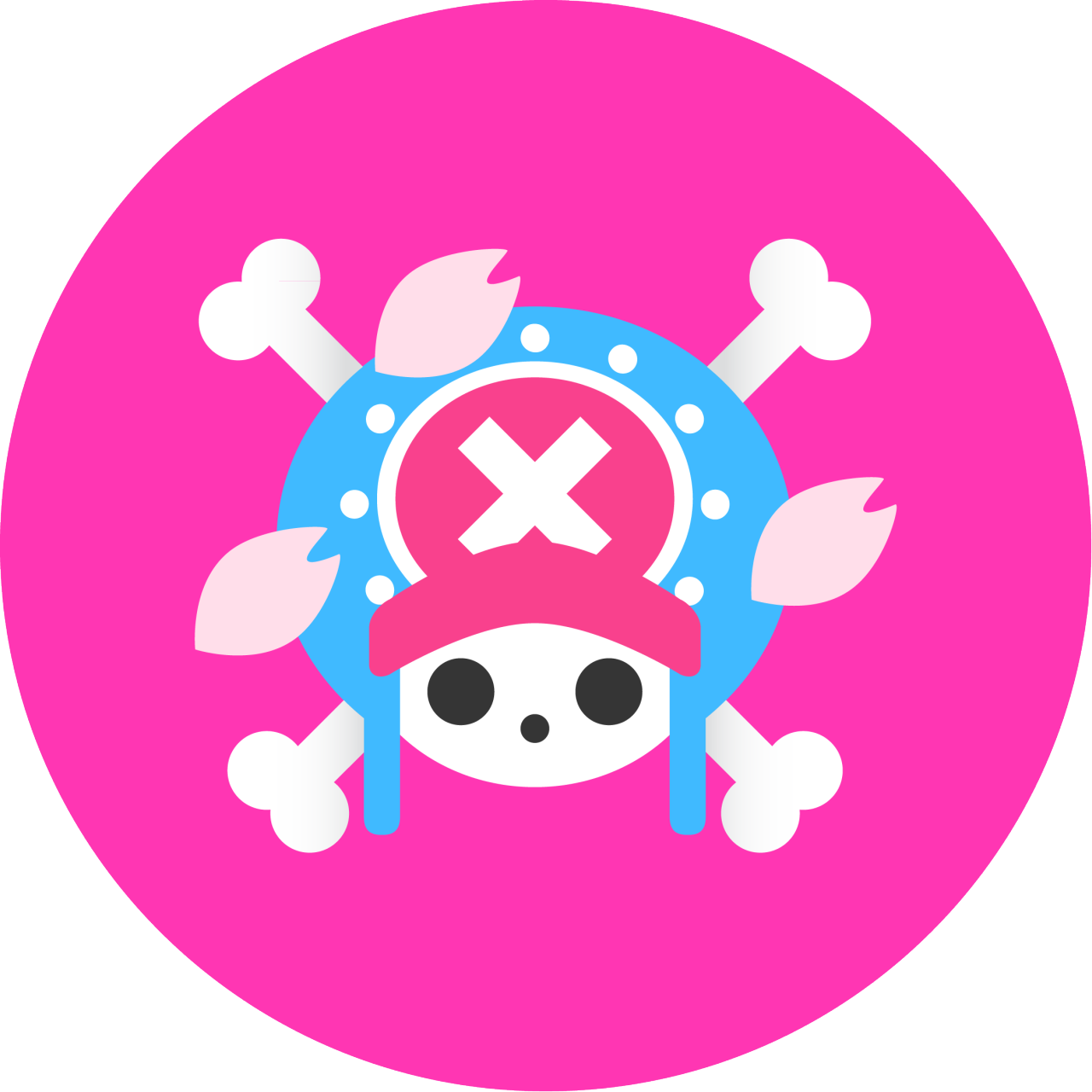 Chopper's Jolly Roger - New York Times App Icon (1280x1280)