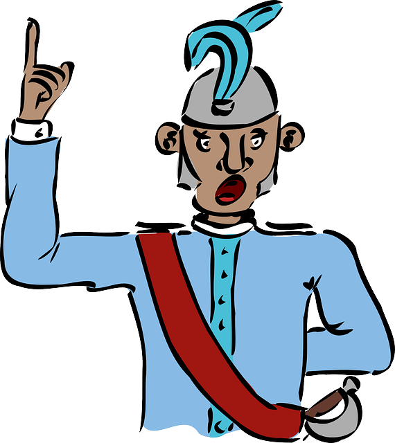 Man Officer, Military, Sabre, People, Person, Man - Captain Clip Art (570x640)