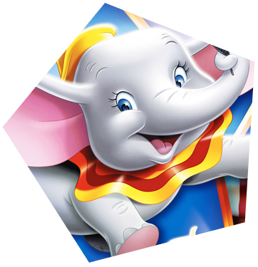 Dumbo - Dumbo The Circus Elephant (362x375)