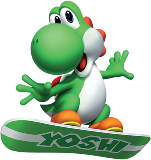 Yoshi Screenshots, Images And Pictures - Mario And Sonic At The Olympic Winter Games Yoshi (530x559)