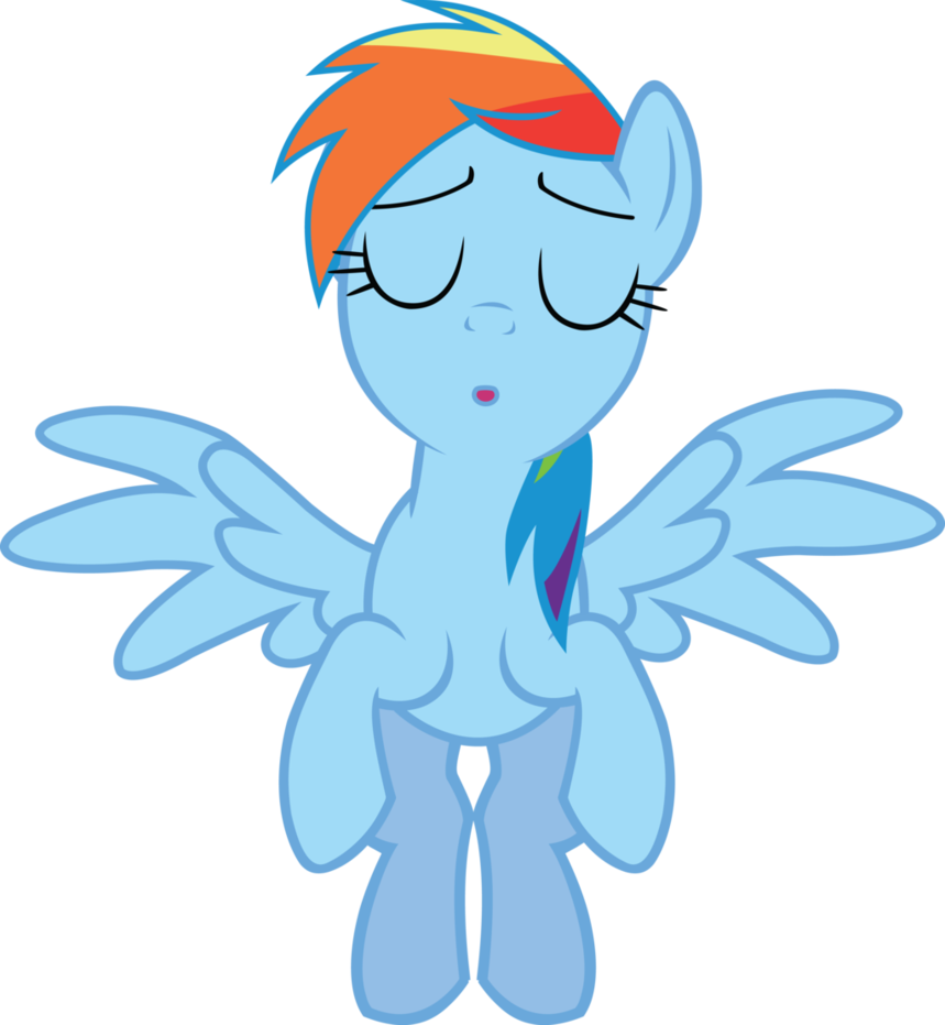 Kiss Clip Art - Rainbow Dash Kisses You (859x931)
