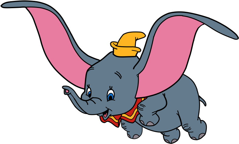 Dumbo - Dumbo The Elephant Flying (800x499)