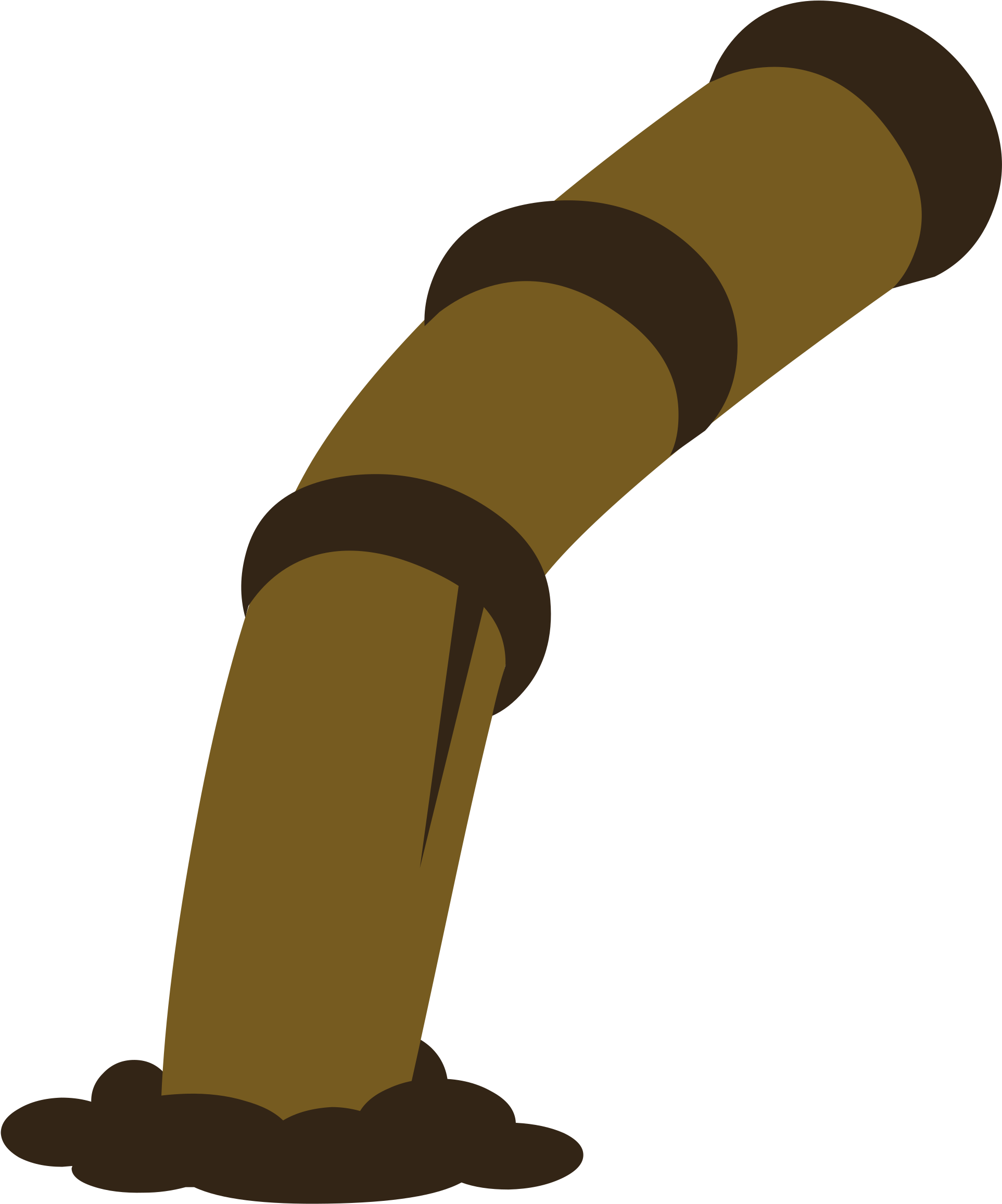 Legs Front 3 - Clip Art (2165x2400)