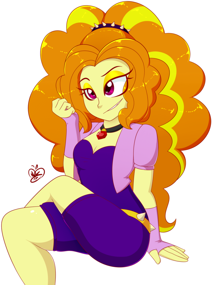 Adagio Dazzle, Artist - Cartoon (862x1024)