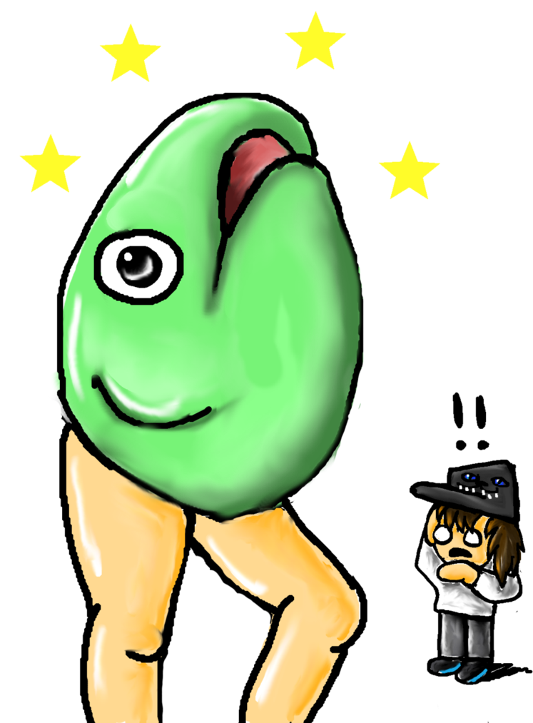 Fish Face On Legs By Pie-lord - Fish Face On Legs (774x1032)