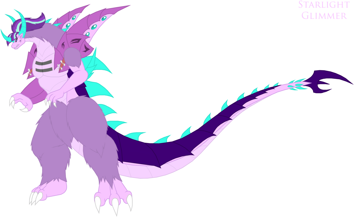 Pyrus-leonidas, Asymmetrical Arms, Equal Sign, Kaiju, - Cartoon (1280x787)