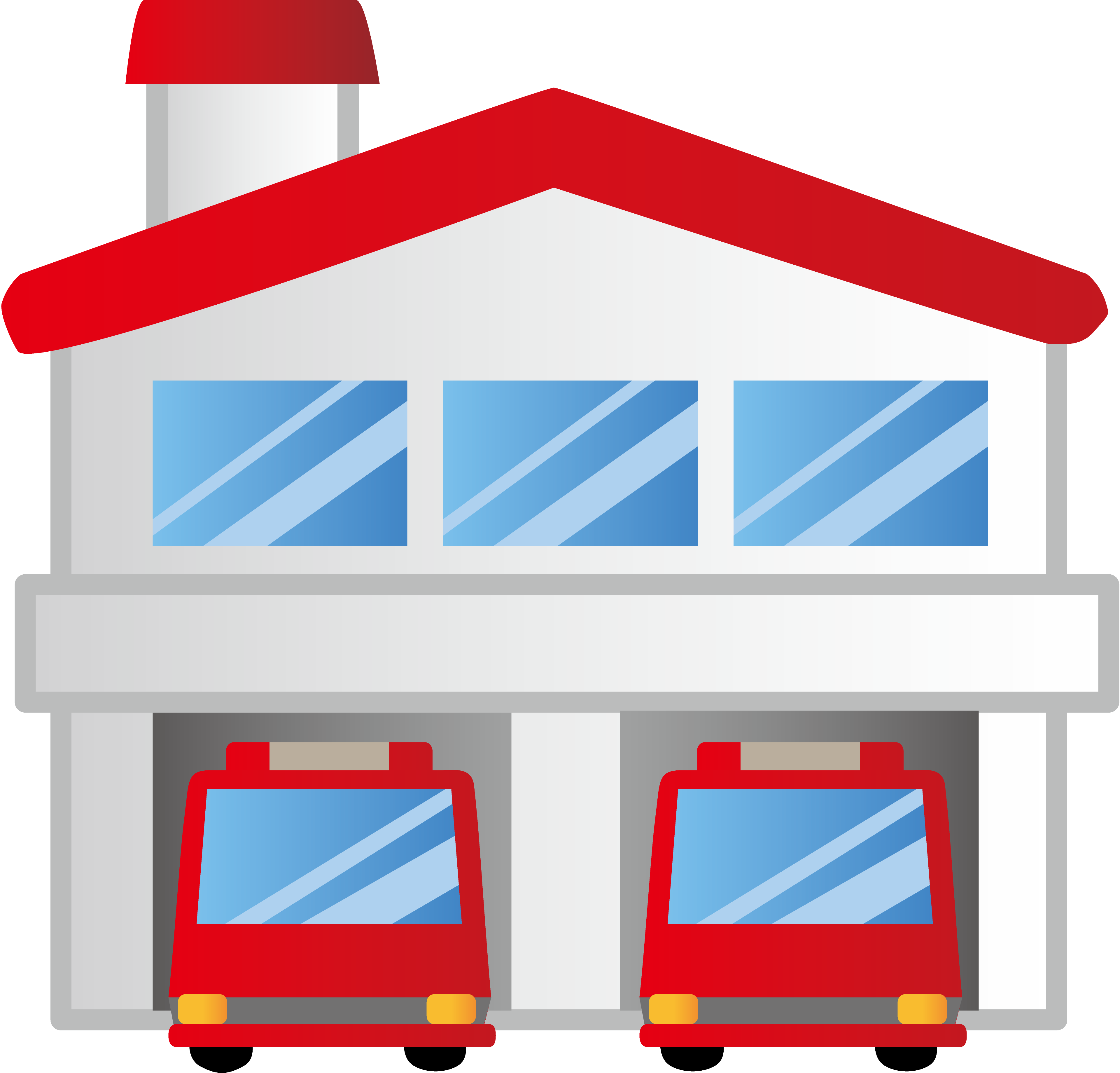 消防署に行ってきました - 消防署 フリー 素材 (3840x3677)