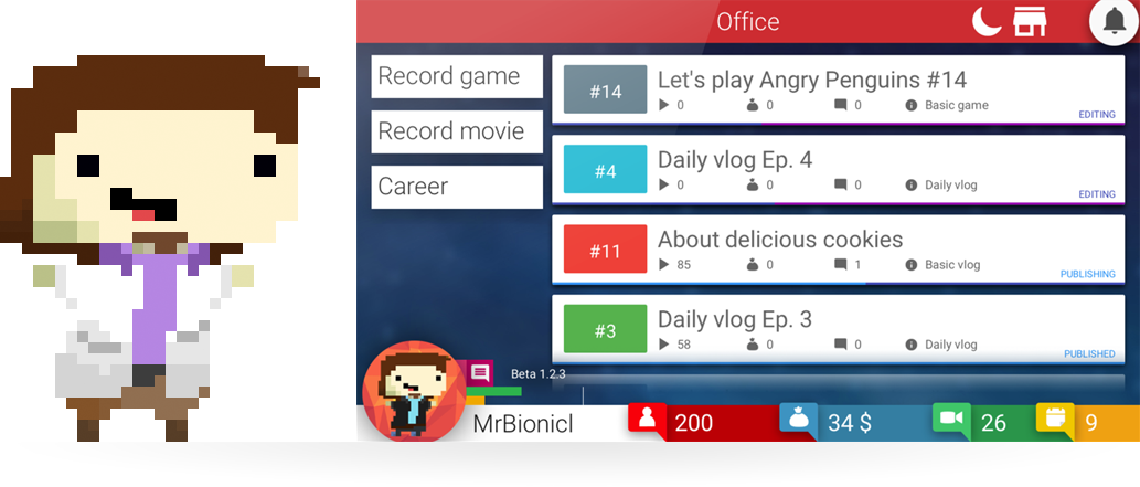 Picture - Tube Tycoon Png (1033x441)