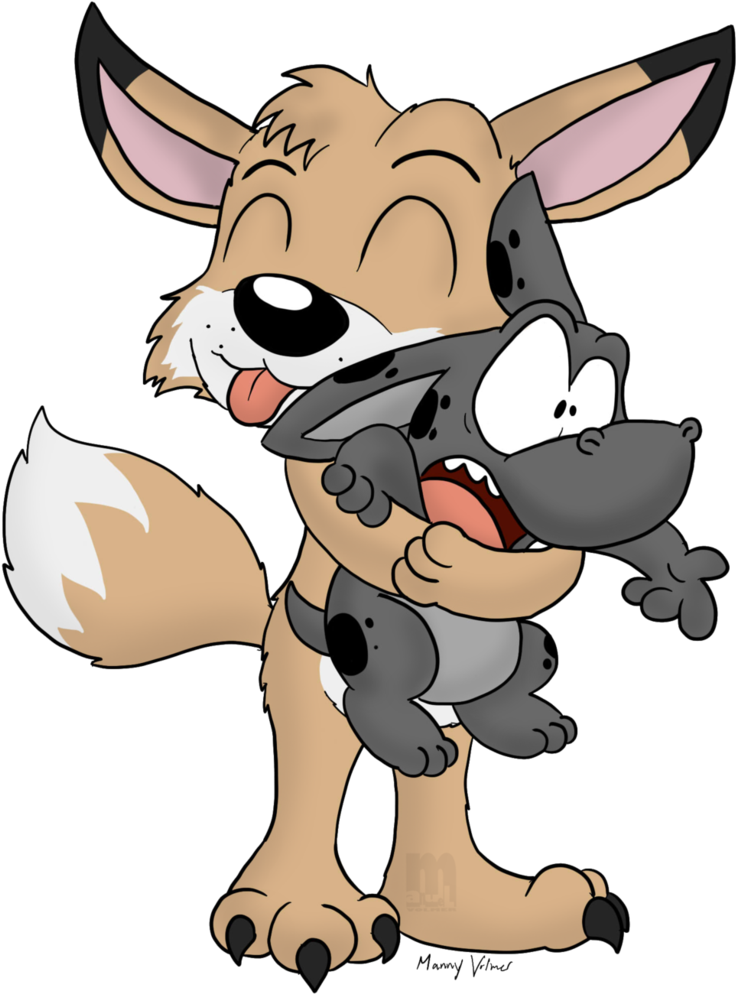 Muddy The Fox By Cartcoon - Cartoon (783x1020)