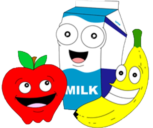 Free Breakfast All Year - Healthy Food Images Cartoon (600x789)
