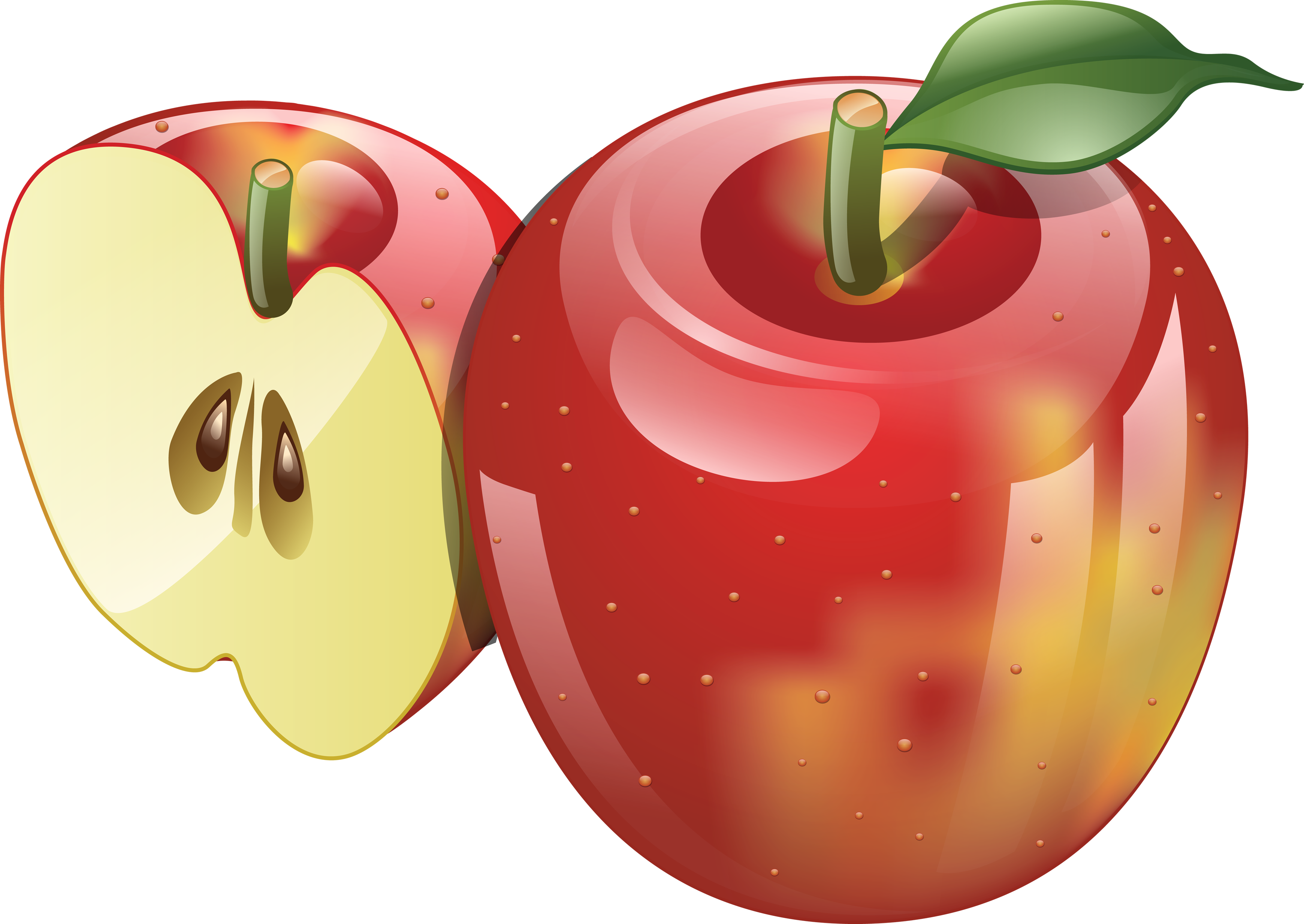 Five Apples Stock Photo - Apple Juice Clipart Jpg (3480x2466)