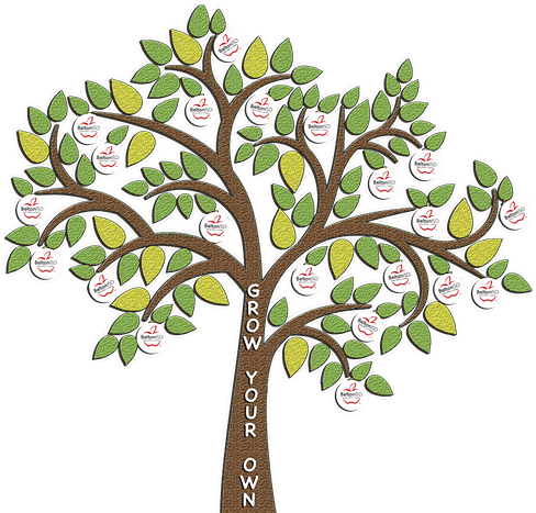 Grow Your Own Scholarship/loan Program - Free Svg Family Tree (500x470)
