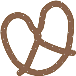 Pretzel Png Images - Pretzel Clip Art (424x600)