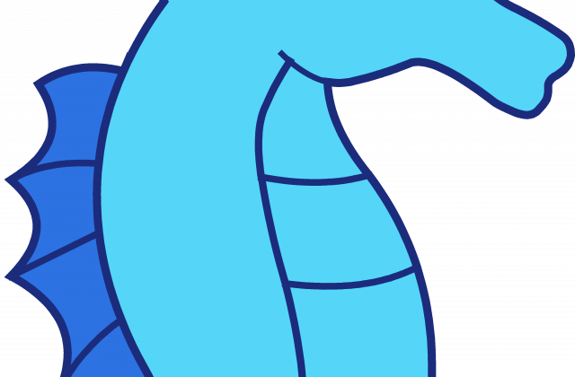No Fish Cliparts - Seahorse Clipart Png (640x420)