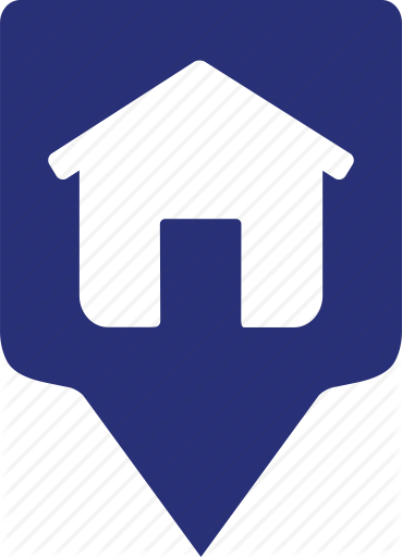 Home Map Icon - Home Map Pin (369x512)