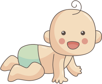 Funny Baby Emoji Messages Sticker-4 - Baby Shower Guest Book: Volume 6 (408x408)