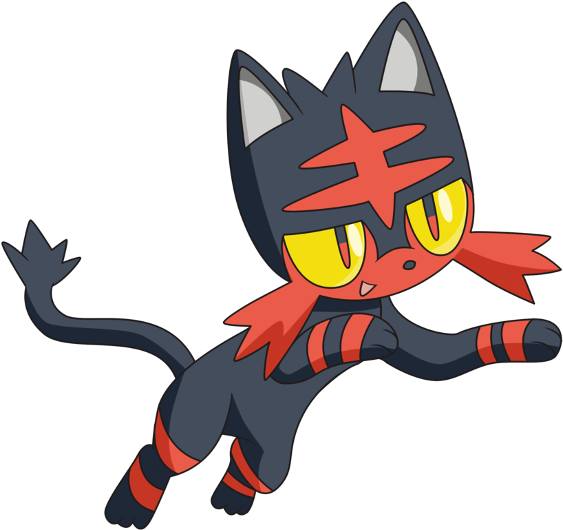 Litten - Pokemon Sun And Moon Litten (900x900)