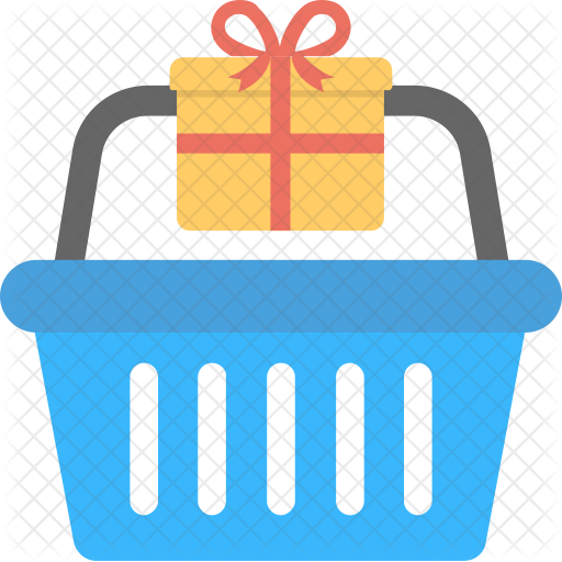 Gift Basket Icon - Hamper (512x512)