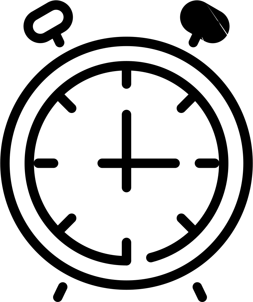 Alarm Clock Svg Png Icon Free Download - Red Alarm Clock Icon Png (824x981)
