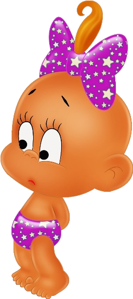 Funny Cartoon Baby Girl Clip Art Images - Infant (600x600)