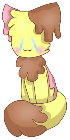 Ice Cream Kitty By Clarissadraws - Cartoon (500x500)