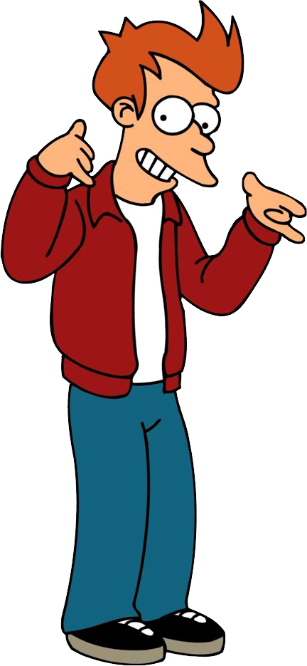 Futurama Clipart Science Fiction - Philip J Fry Png (432x935)