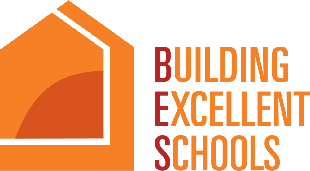 Preschool Building Clipart - Building Excellent Schools Logo (1000x592)