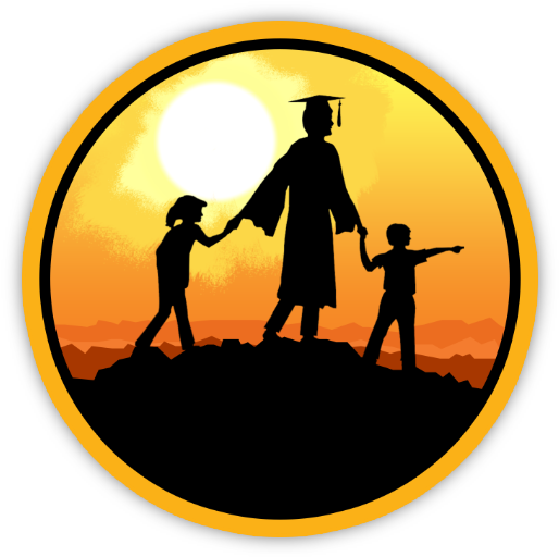 Fleming County Schools - School Students In Sillhoutte (531x525)